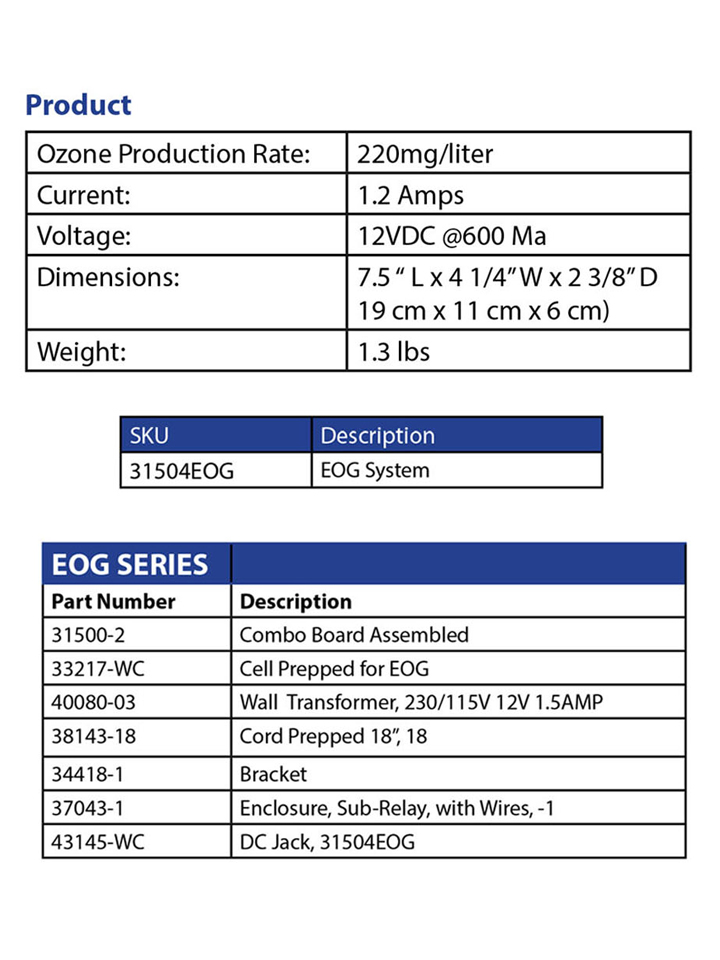 EOG (Enhanced Ozone Generator)
